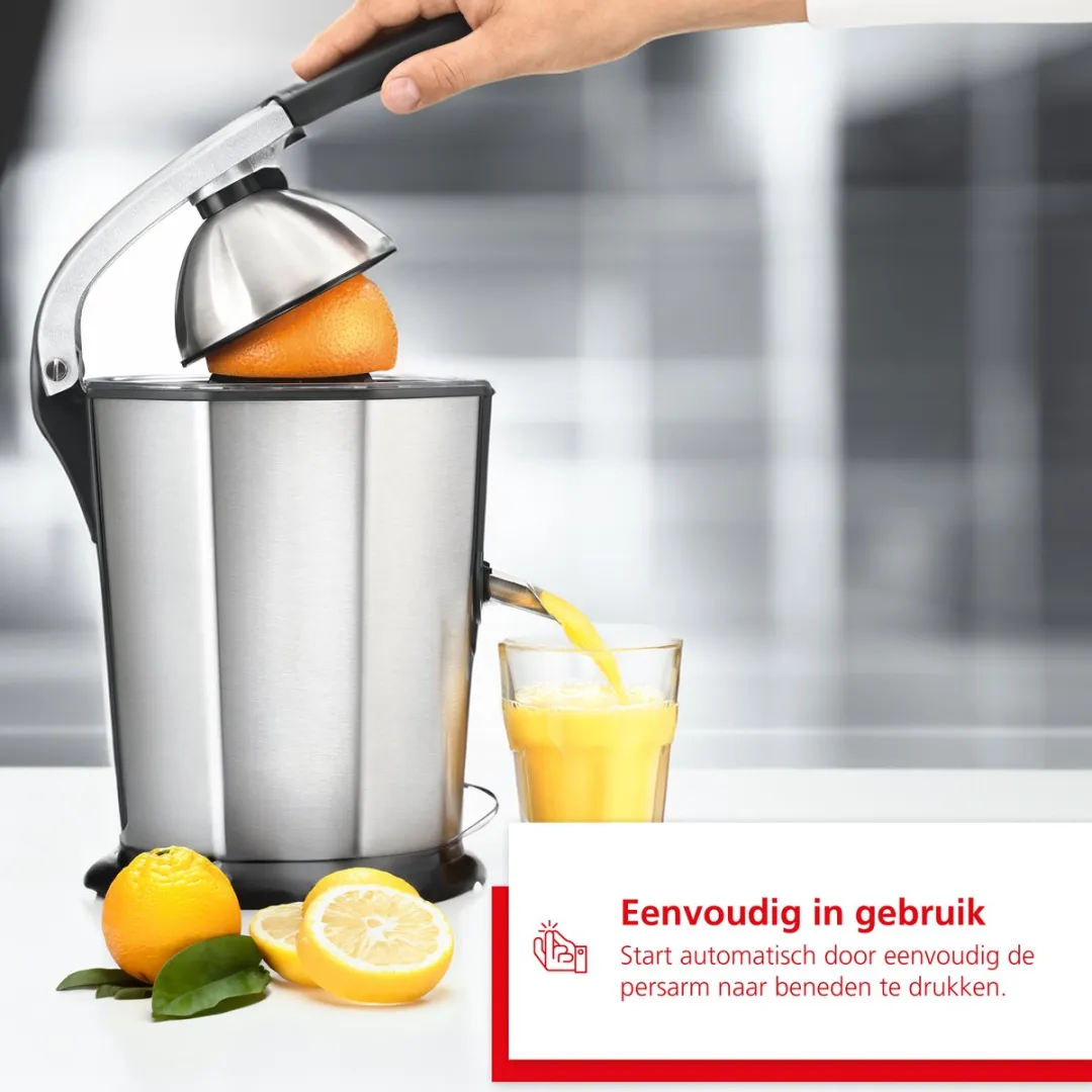 Solis Citrus Juicer 8453 Citruspers - 160W - RVS