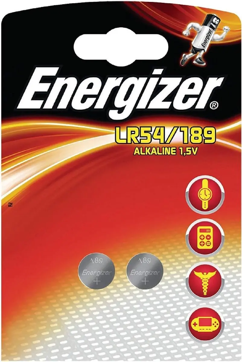 Energizer LR54 Knoopcel Batterij 1.5V