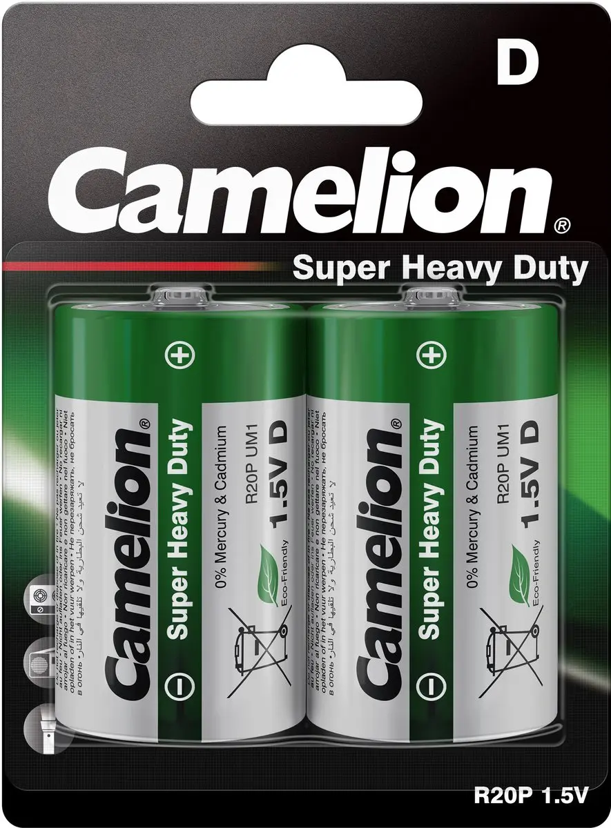Camelion D Super Heavy Duty Batterijen