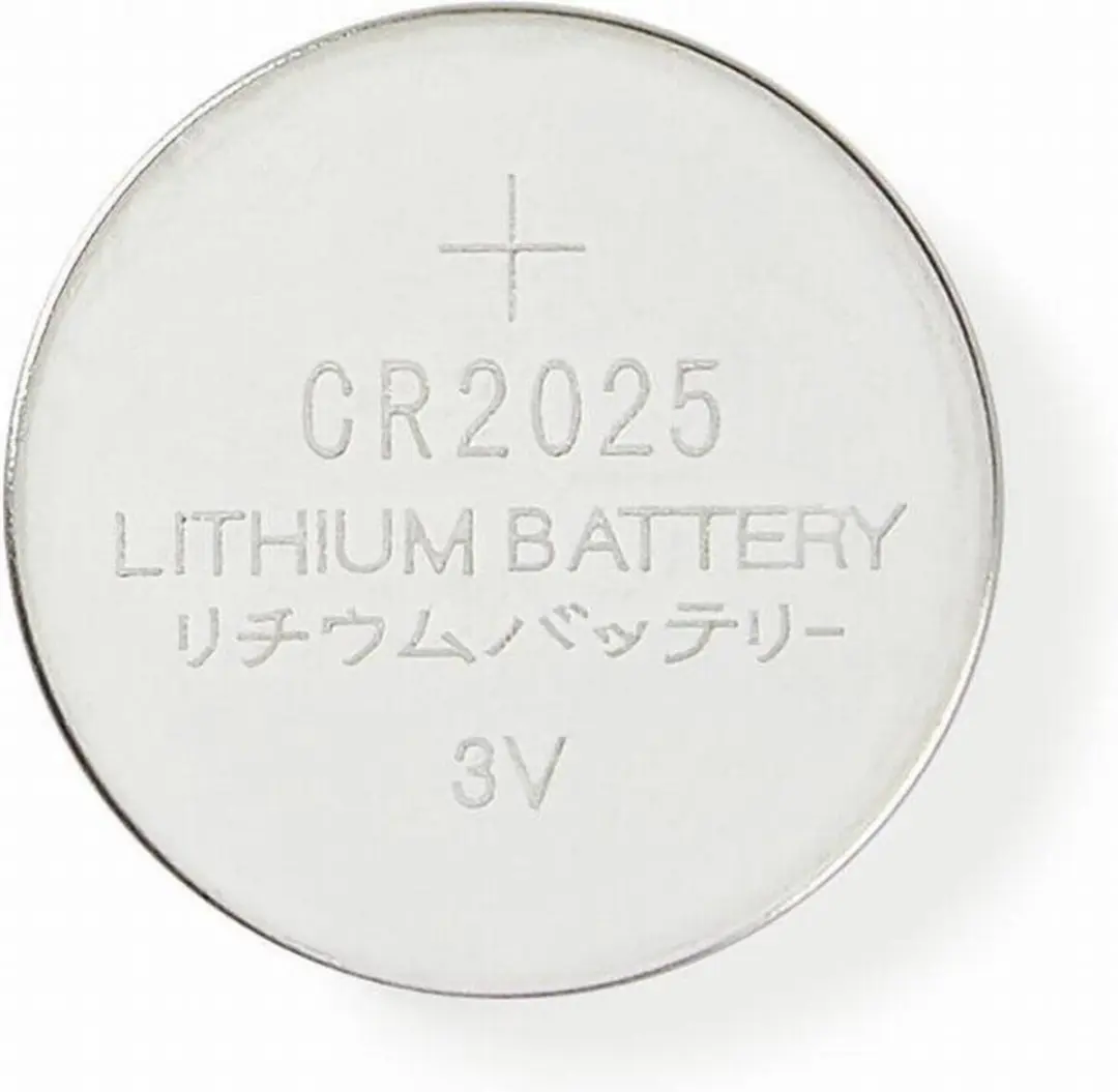 Nedis Lithium-Knoopcelbatterij CR2025 - 3V - 5-Pak - afbeelding 5 van 6