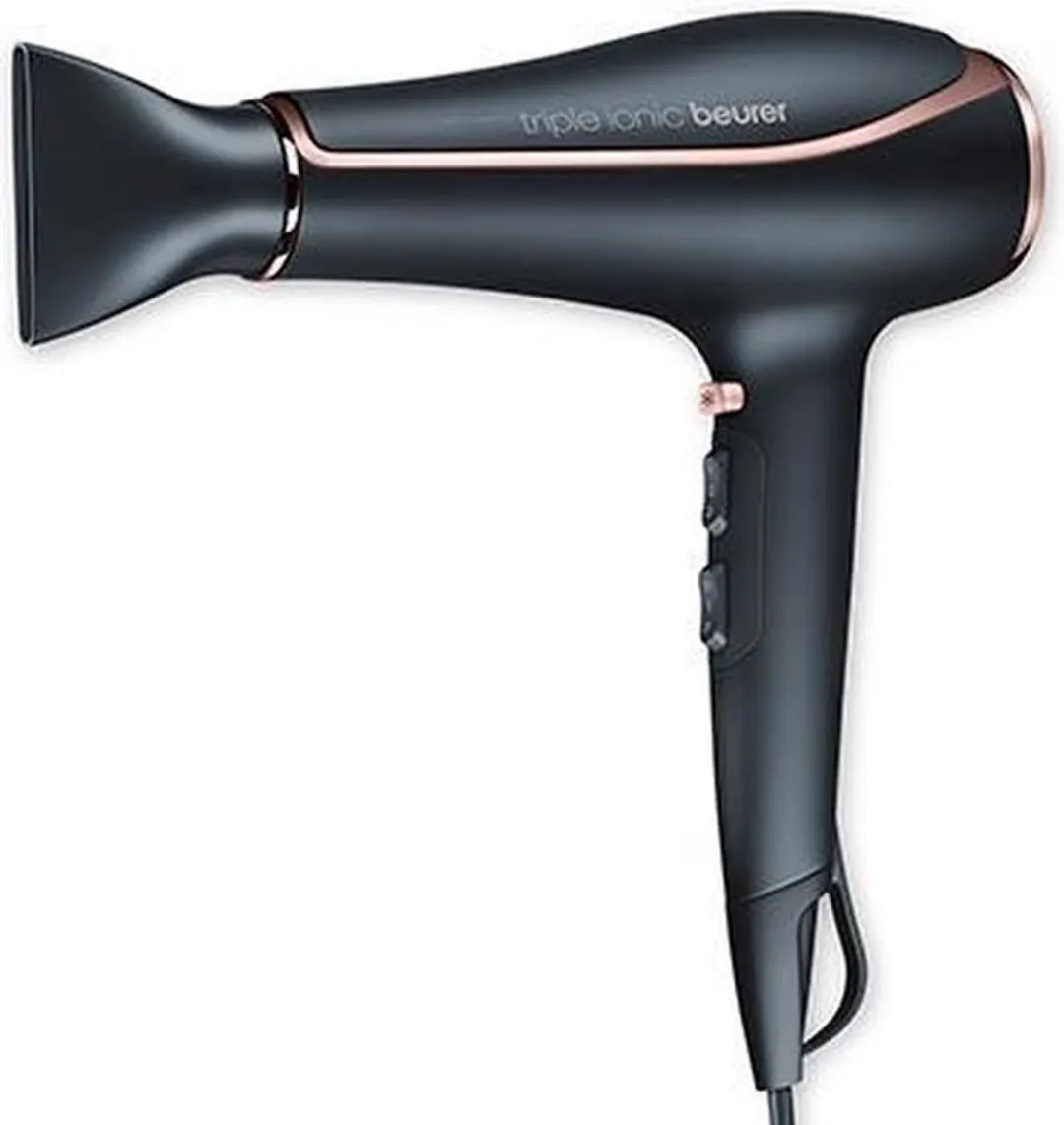 Beurer HC 80 Föhn - 2200W - 2 Opzetstukken - Zwart/Brons