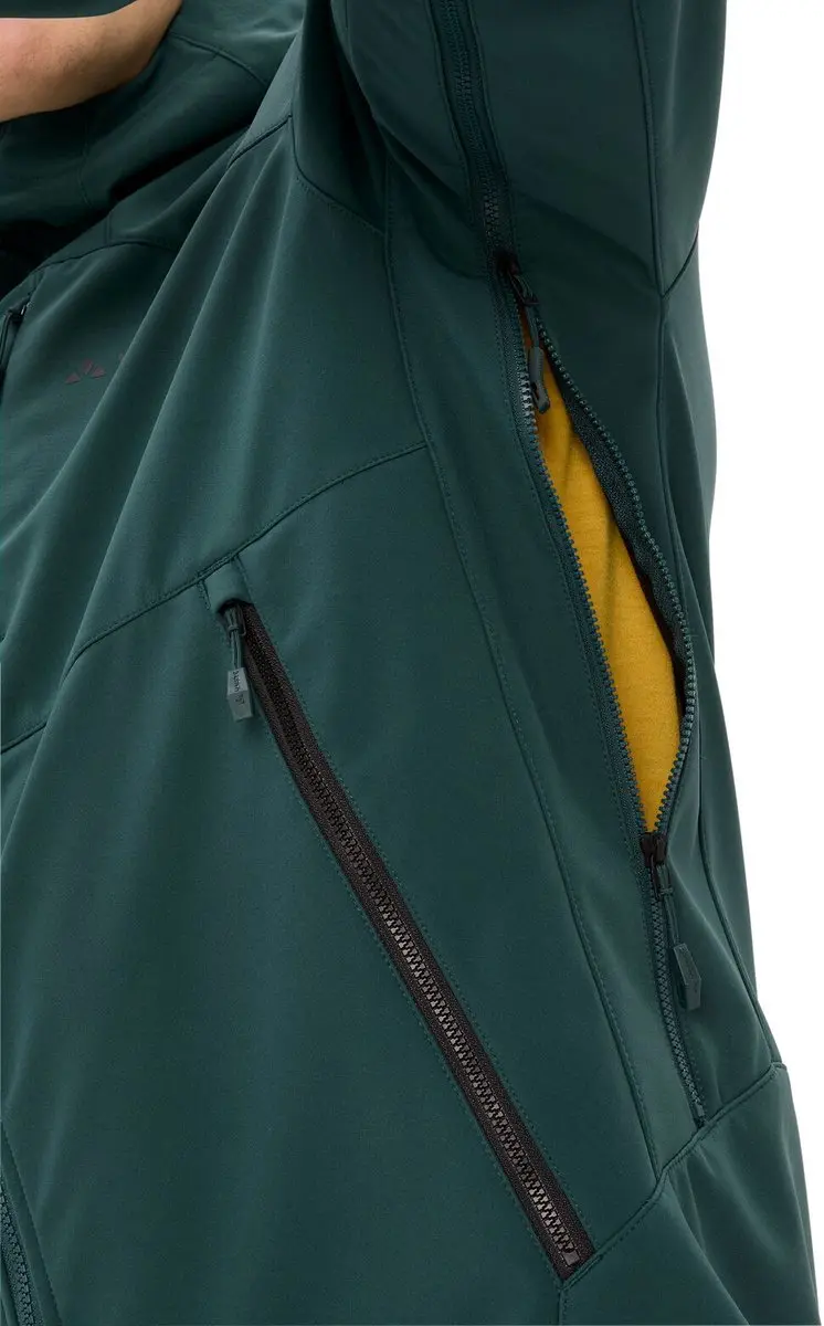 Vaude Roccia Ii Softshelljack Groen M Man - afbeelding 6 van 6