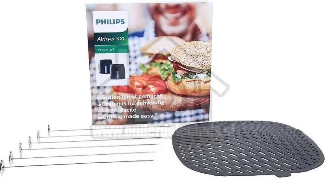 Philips HD9951/00 Airfryer Grillset - 6 Spiesen