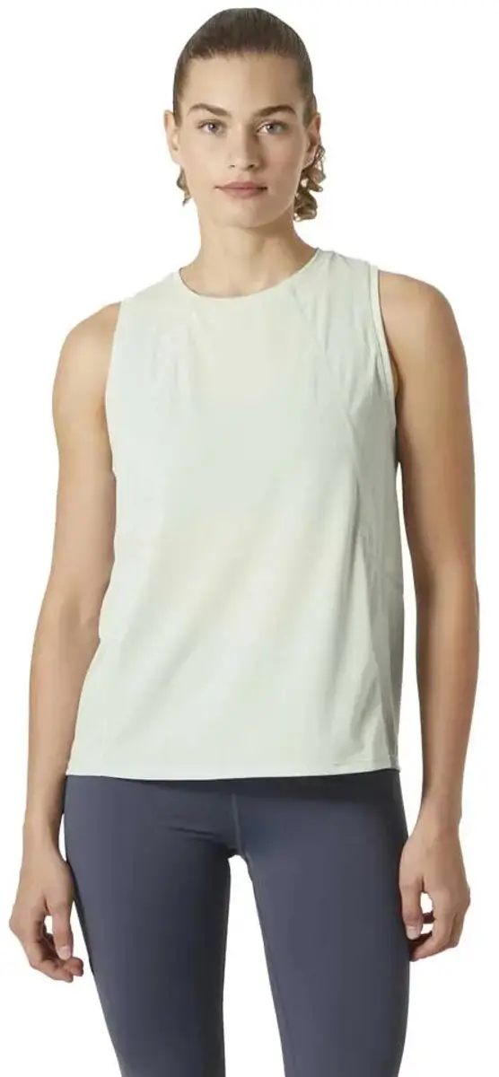 Helly Hansen Rask Mouwloos T-shirt Groen L Vrouw