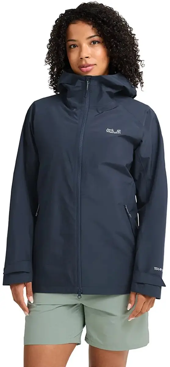 Jack Wolfskin Litestride 3in1 Jas Blauw XL Vrouw