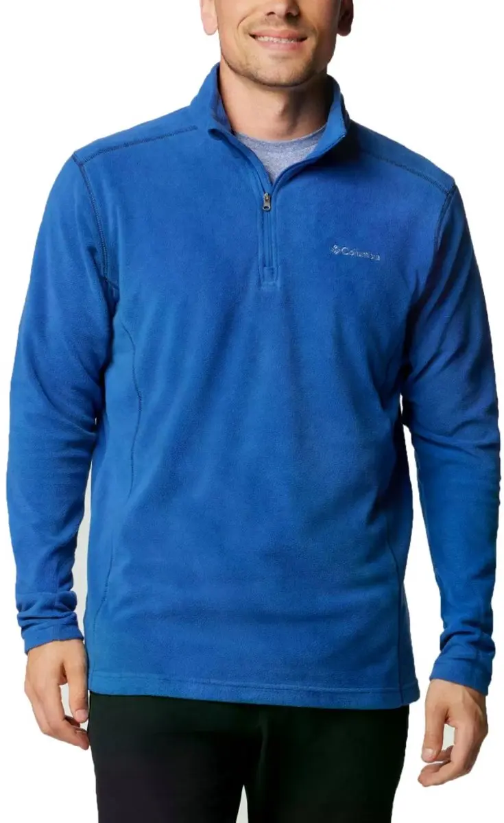 Trui Columbia Men Klamath Range II Half Zip Mountain Blue-L
