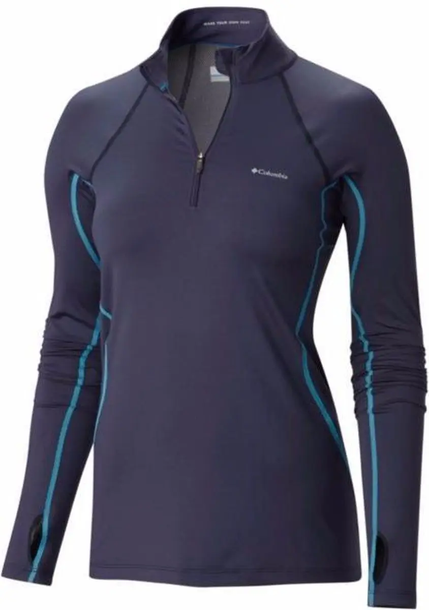 Columbia Midweight Stretch Half-Zip Shirt Longsleeve Dames