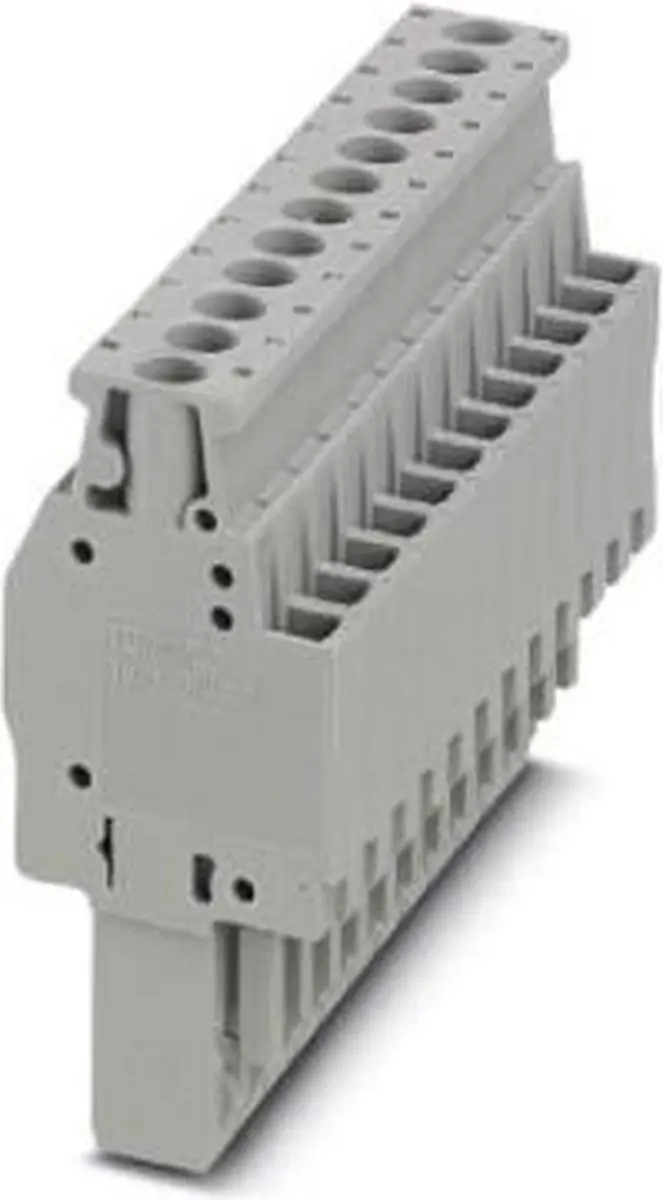 Phoenix Contact 3045512 klemmenblok Grijs per 10 stuks