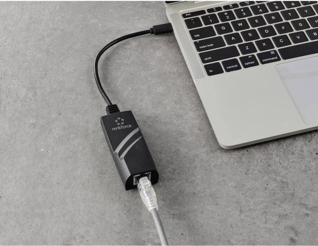 Renkforce RF-TCA-330 Netwerkadapter USB-C 1000 MBit/s