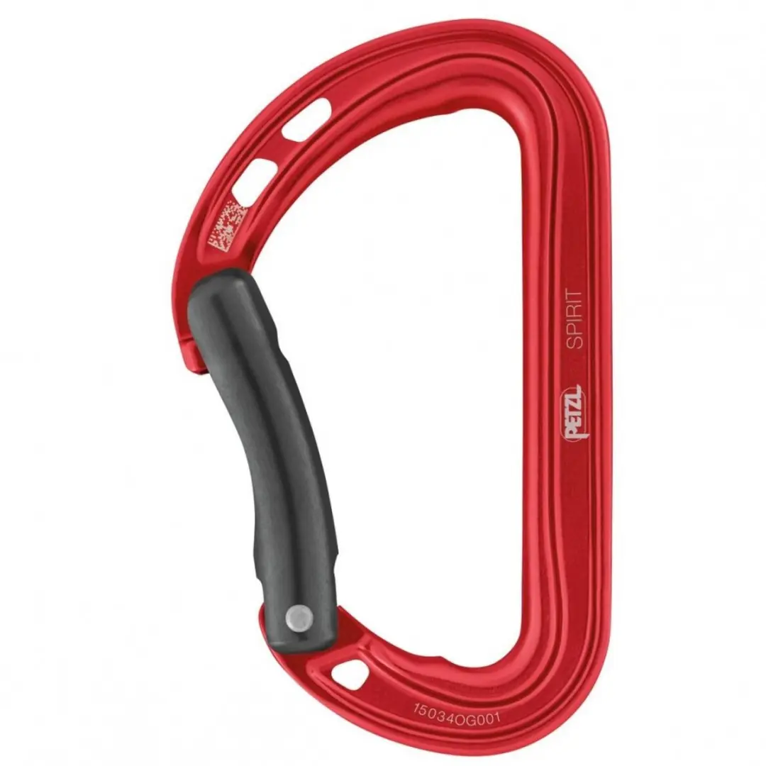 Petzl Spirit Gebogen Karabijnhaak - Grijs - afbeelding 5 van 5