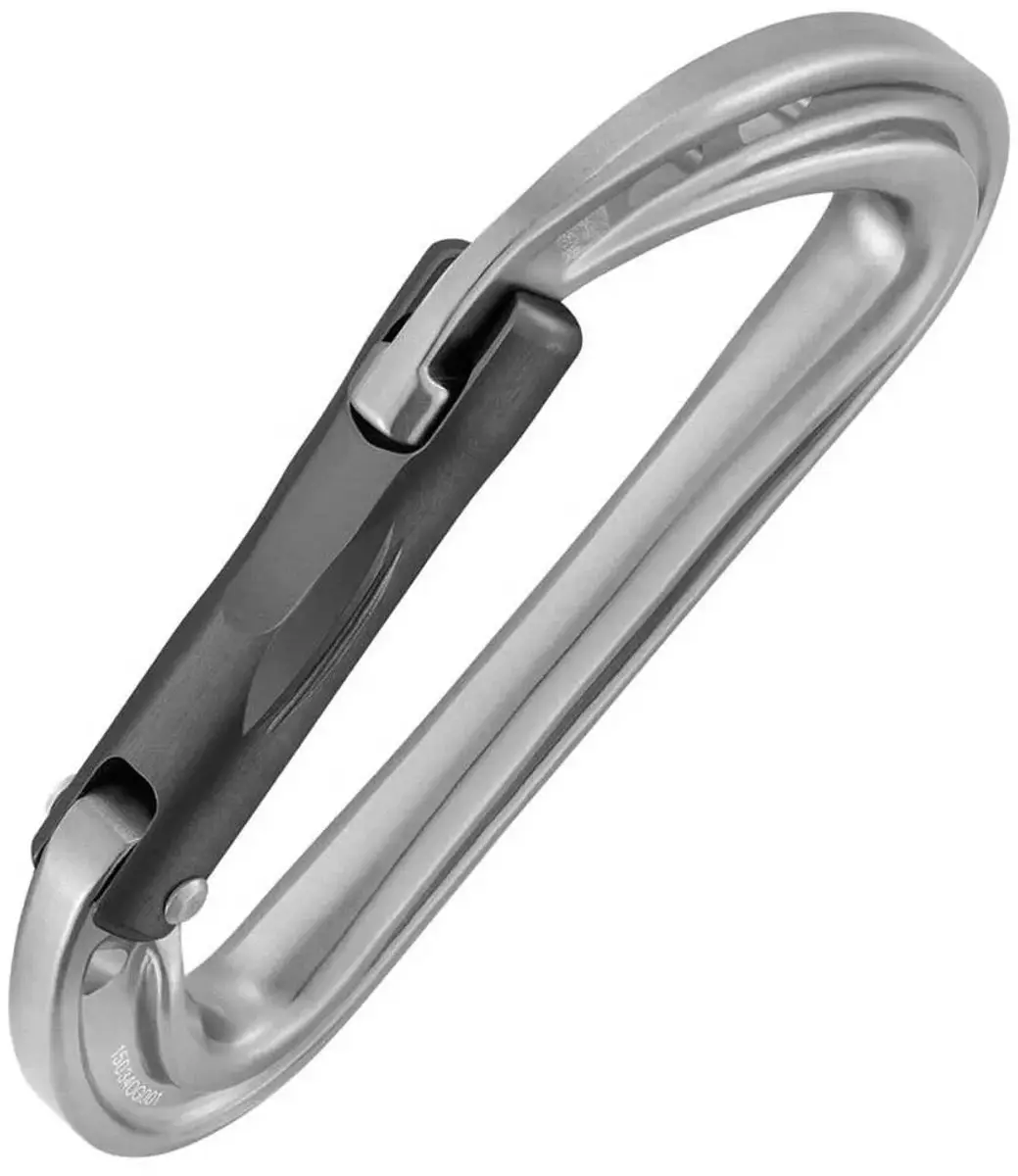 Petzl Spirit Gebogen Karabijnhaak - Grijs - afbeelding 3 van 5