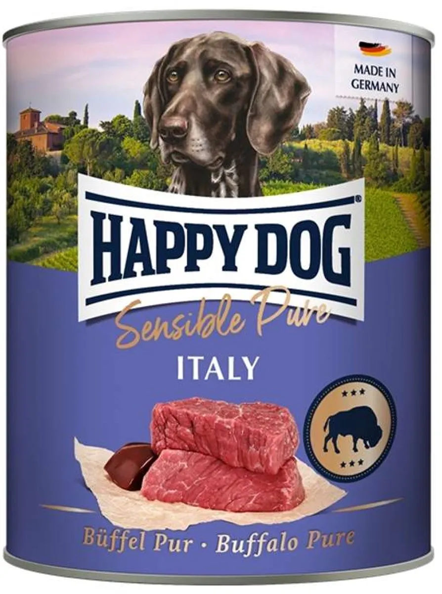 Happy Dog Sensible Pure Buffalo - 6x800g