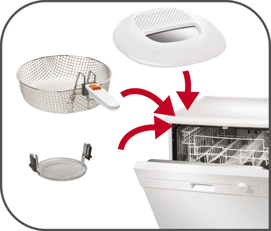 Tefal Filtra One FF1621 Frituurpan 2.1L 1900W - Wit