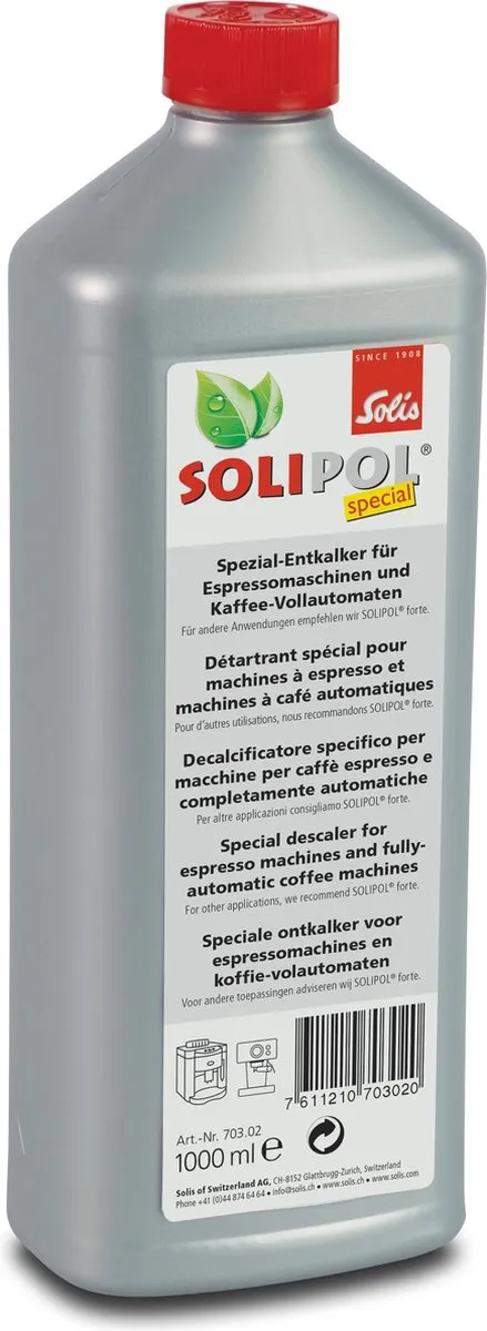 Solis Solipol Special 703.02 Ontkalker - 1L - Espressomachines