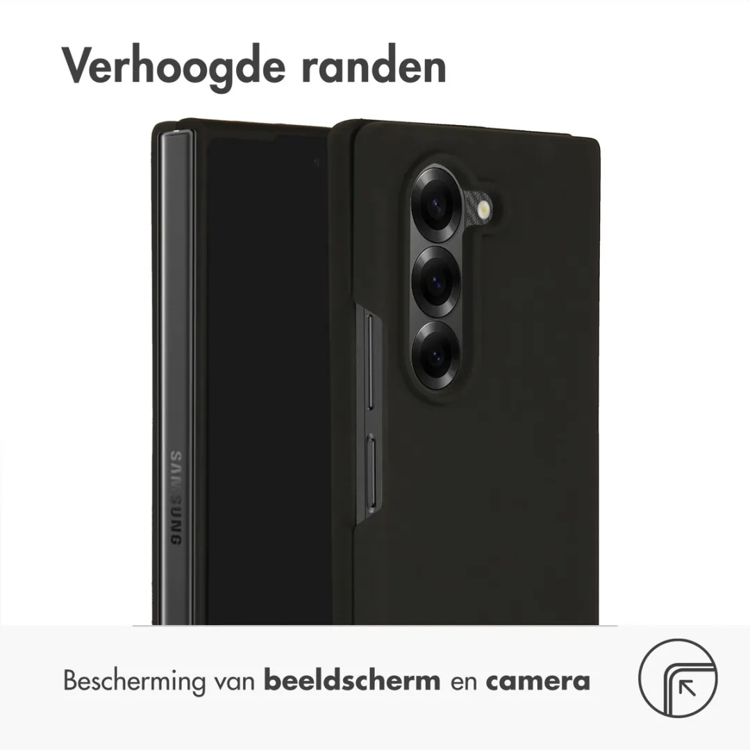 Accezz Hoesje Samsung Galaxy Z Fold 6 - Zwart