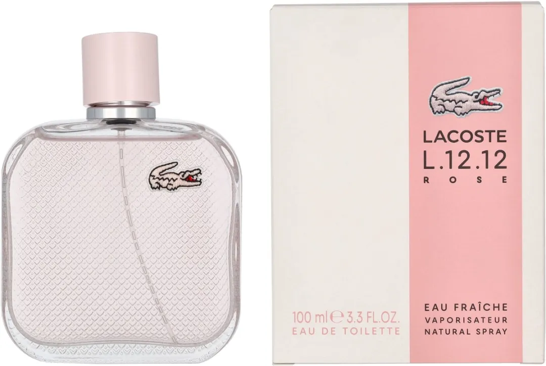 Lacoste 1212 Rose Eau Fraîche Spray - 100ml