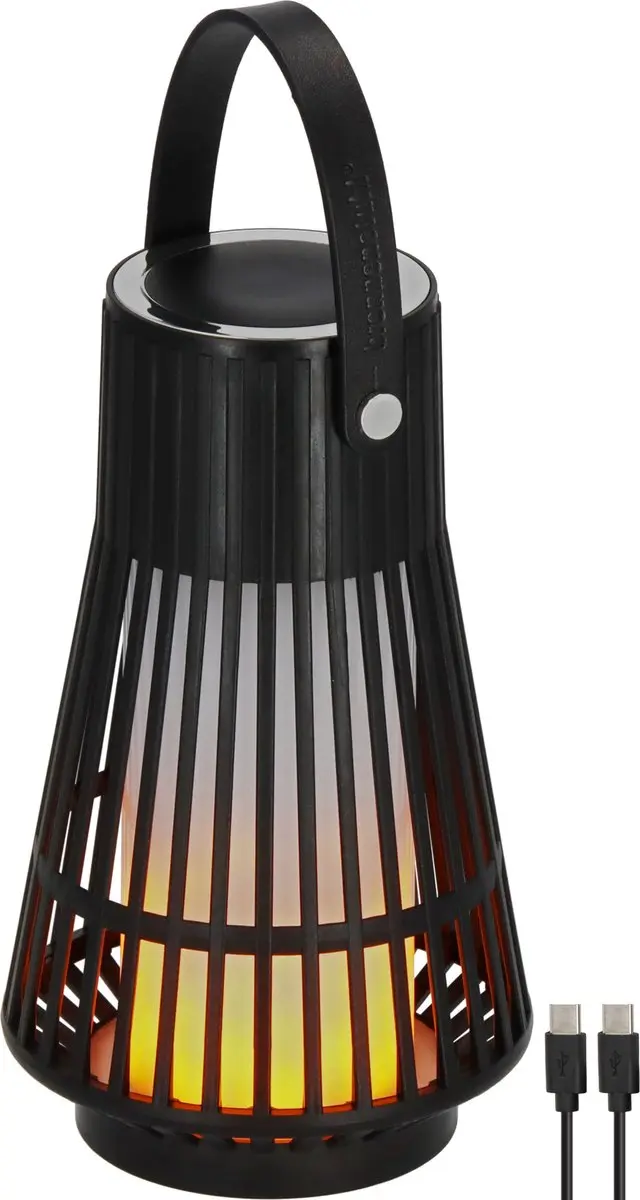 Brennenstuhl Oplaadbare led outdoor lamp FL 100 A (IP44, vlam effect, vervangbar