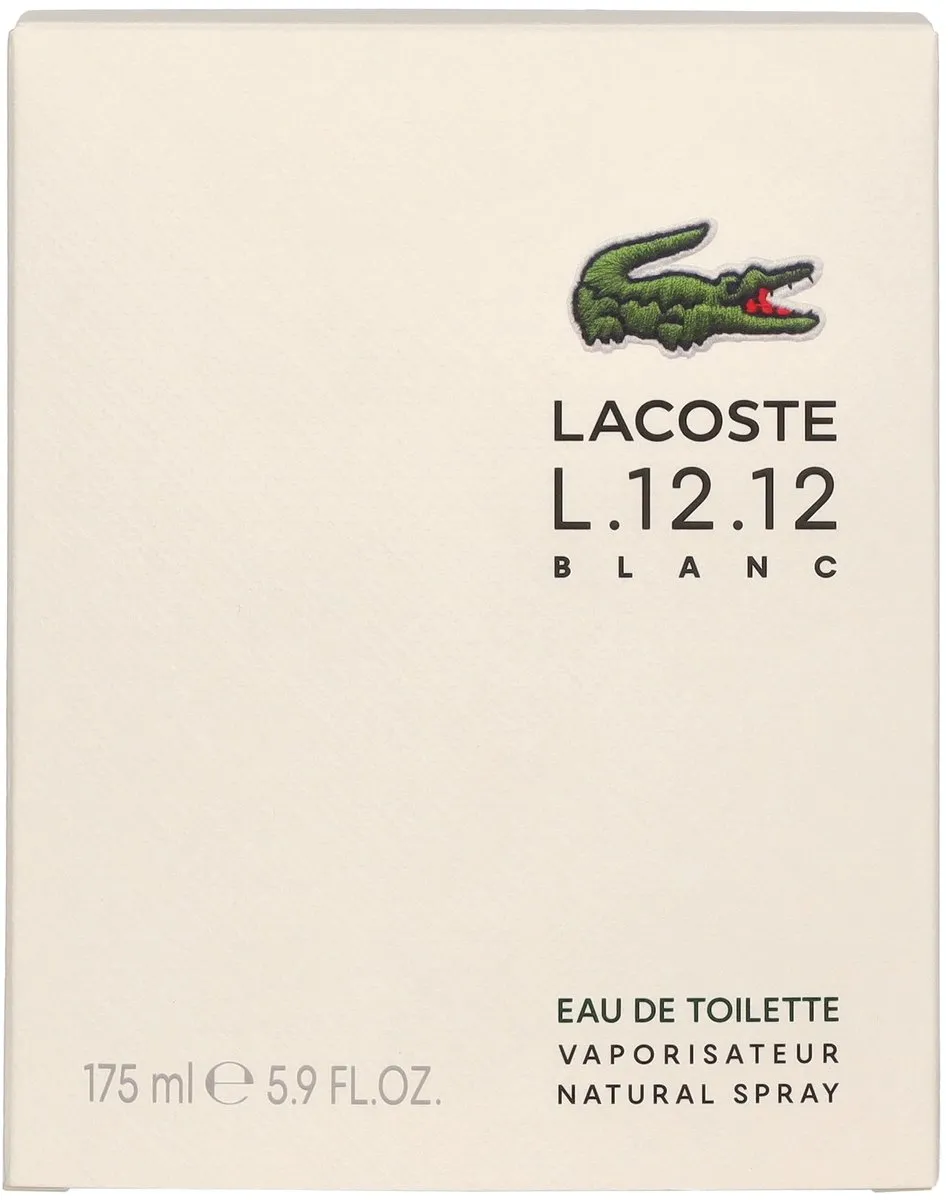 Lacoste - Lacoste L.12.12 Wit Eau de Toilette 175 ml
