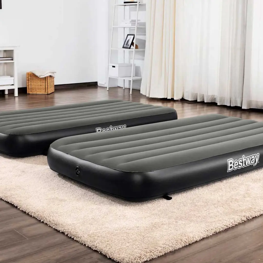 Bestway Tritec Connect Luchtbed 188x99x25cm - Zwart - afbeelding 4 van 6