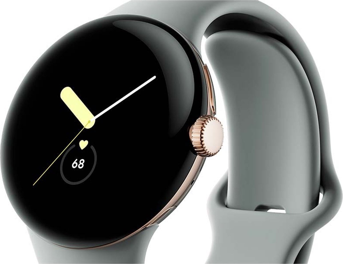 Google Pixel Watch - 41 mm - met GPS - Goud (Groen)