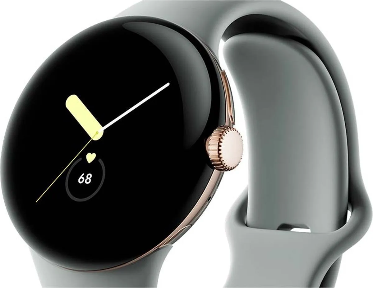 Google Pixel Watch 41mm - GPS - Goud/Groen