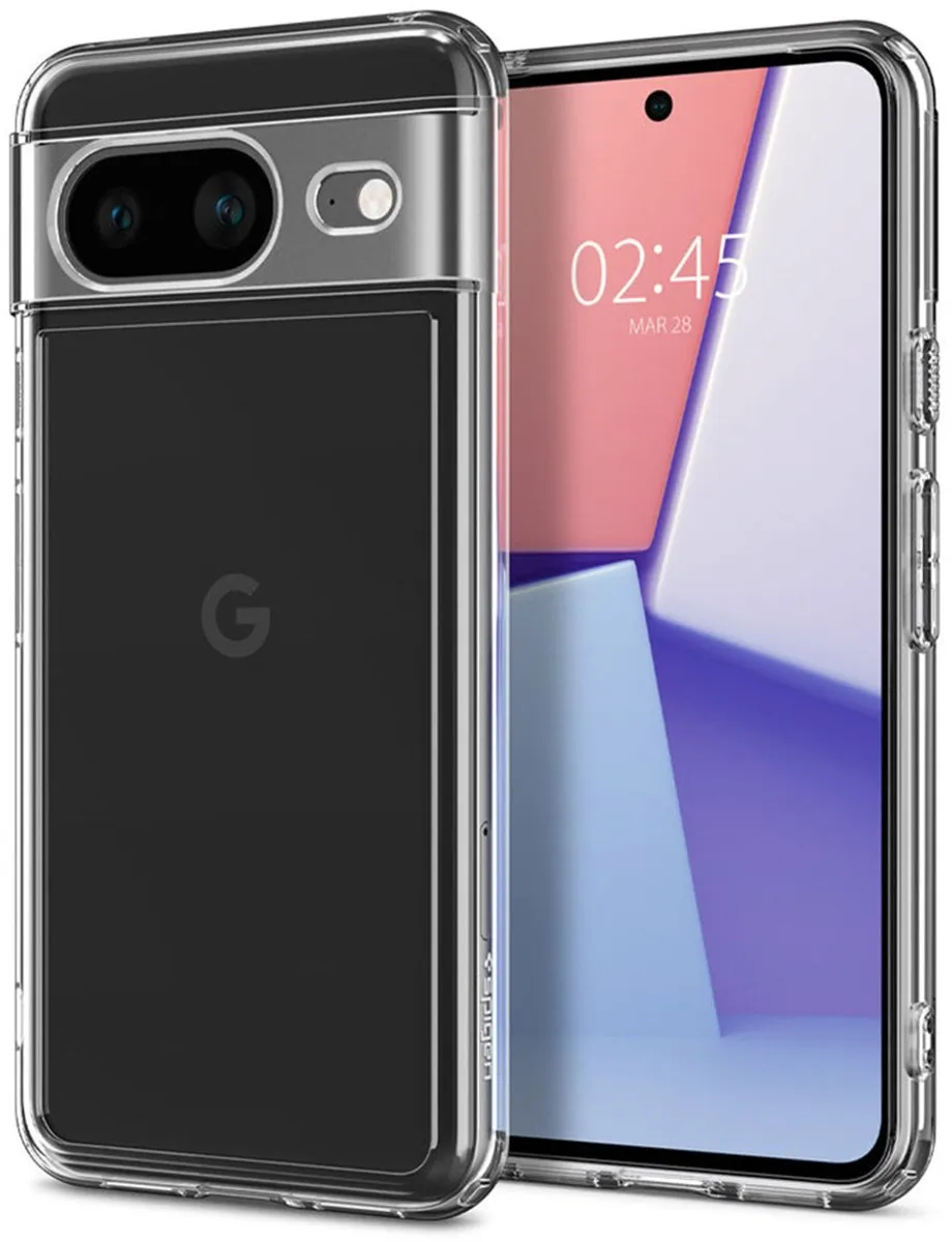Spigen Ultra Hybrid ACS06278 Hoesje - Google Pixel 8 - Transparant