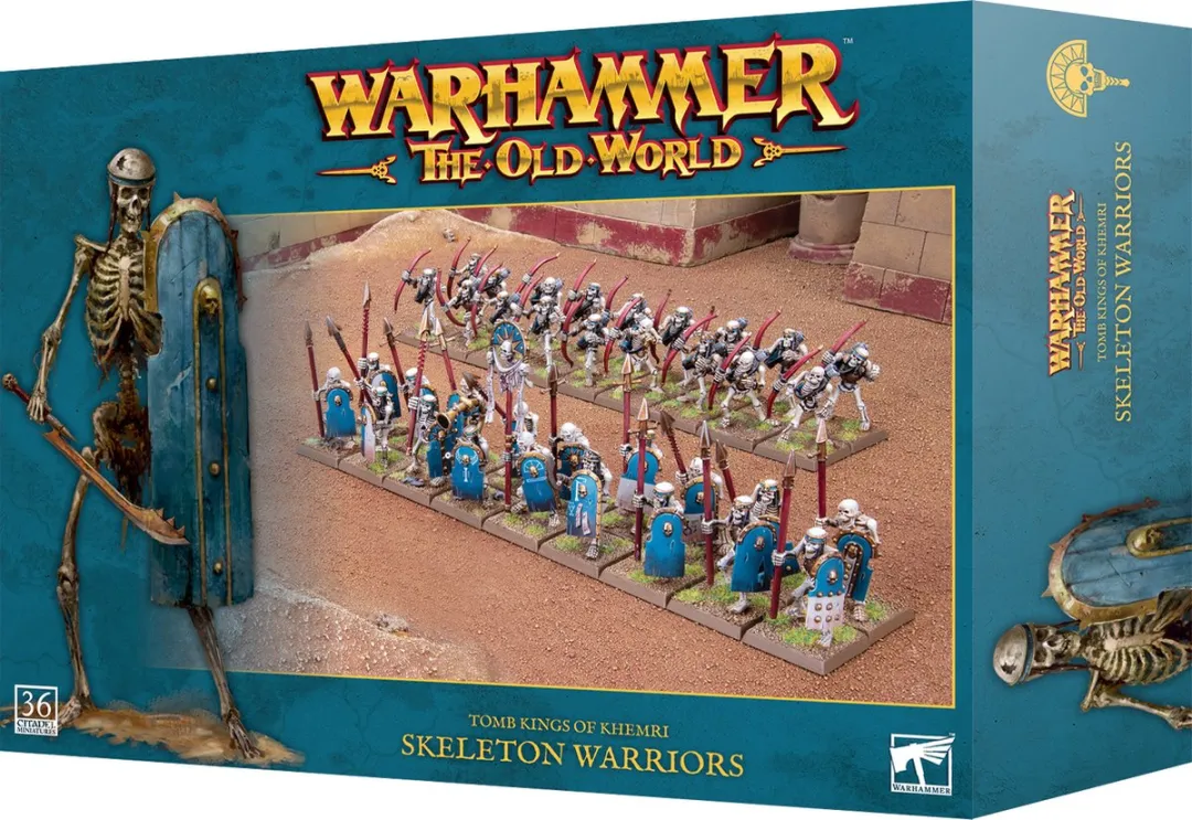 Games Workshop Tomb Kings Skeleton Warriors 465-delig