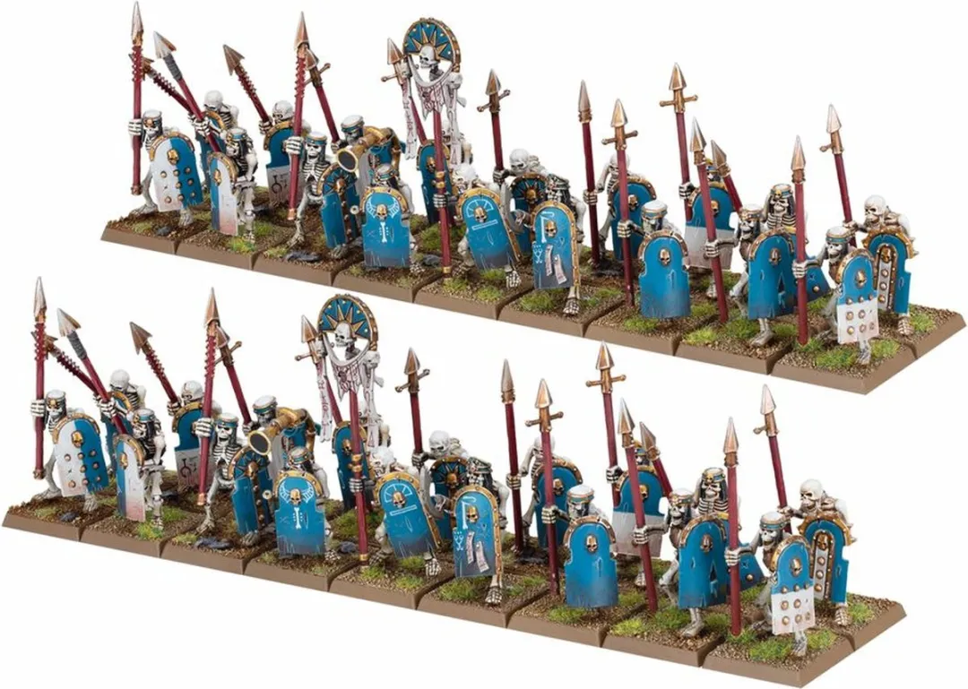 Games Workshop Tomb Kings Skeleton Warriors 465-delig
