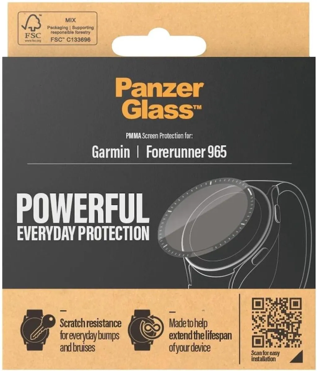 PanzerGlass Garmin Forerunner 965 Screenprotector - Samsung Galaxy A35 5G - afbeelding 3 van 4