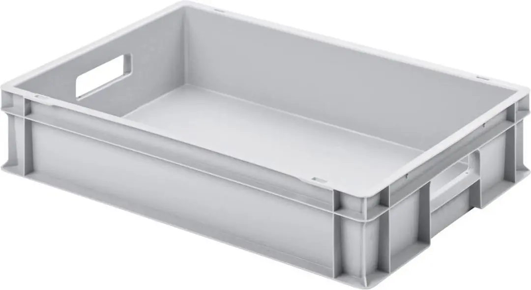 Alutec 75030 Kunststofbox Gesloten (b x h x d) 600 x 120 x 400 mm Grijs 1 stuk(s