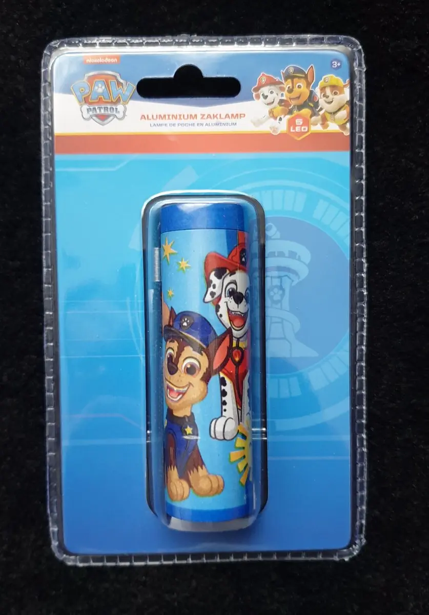 Paw Patrol Aluminium Zaklamp
