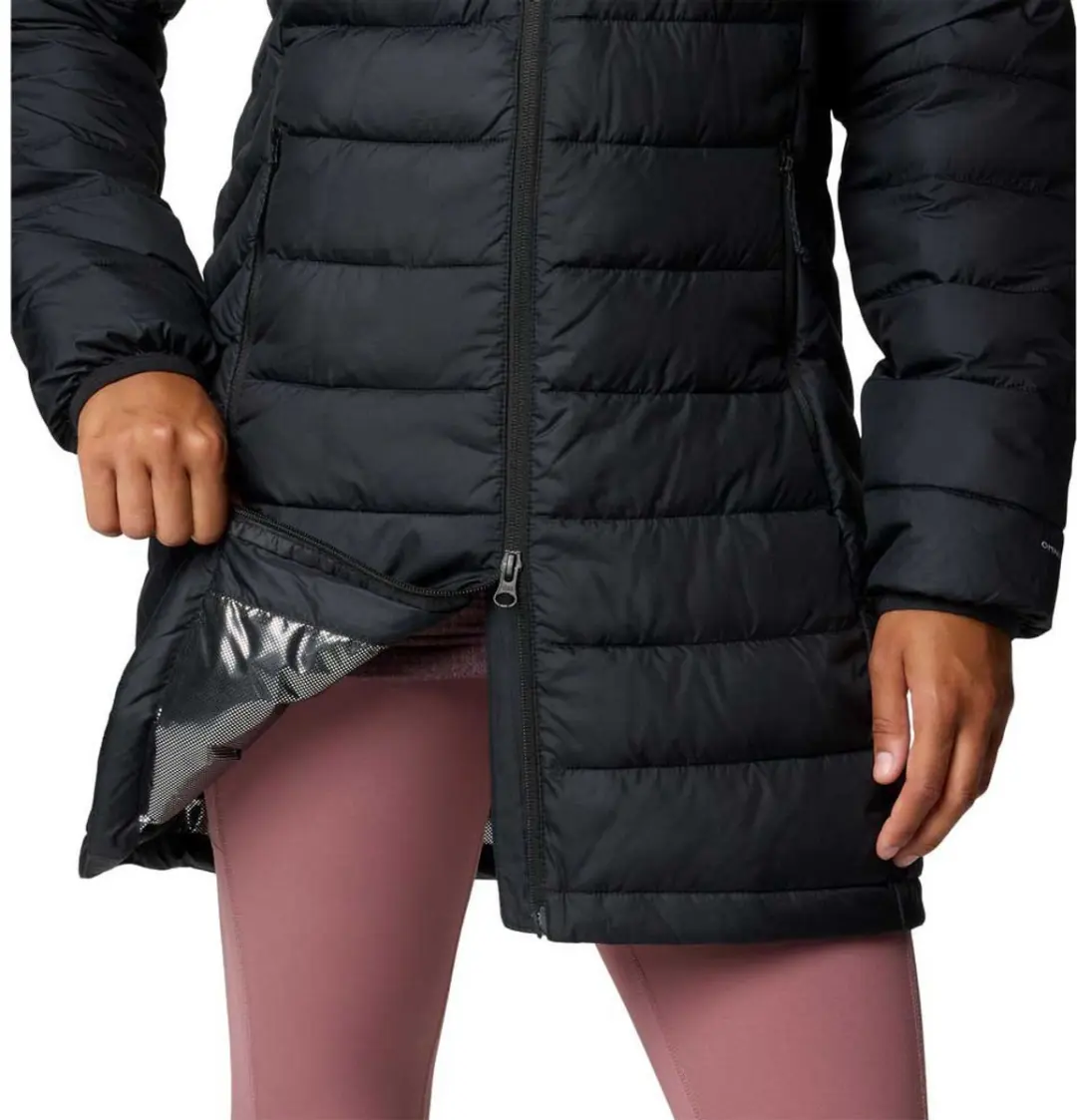 Columbia Powder Lite II Donsjack Dames - Zwart - M - afbeelding 3 van 6