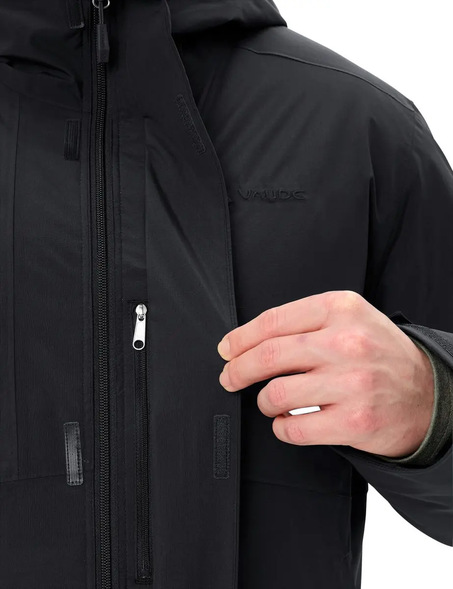VAUDE Rosemoor Parka Gewatteerd - Zwart - XL - afbeelding 3 van 6