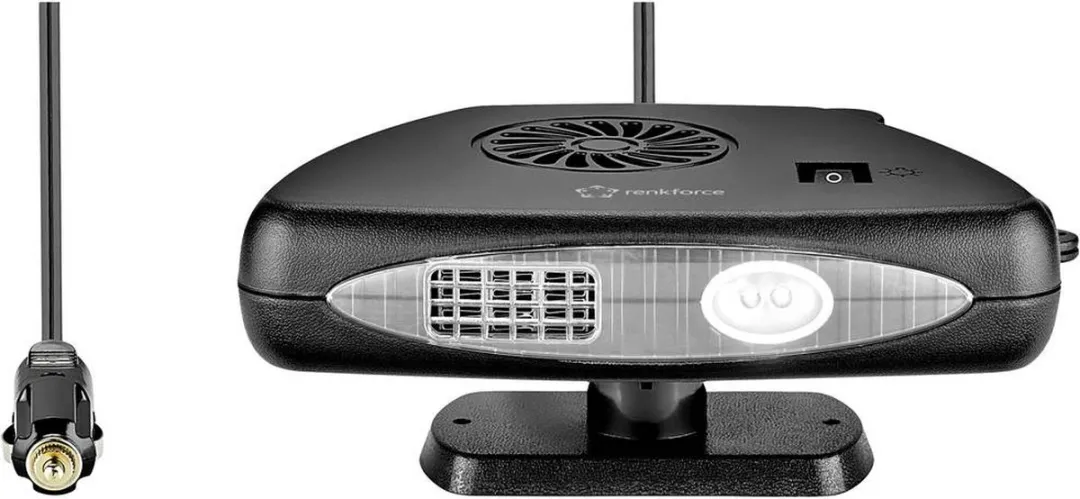 Renkforce PTC21 Keramische Verwarming 12V - Zwart