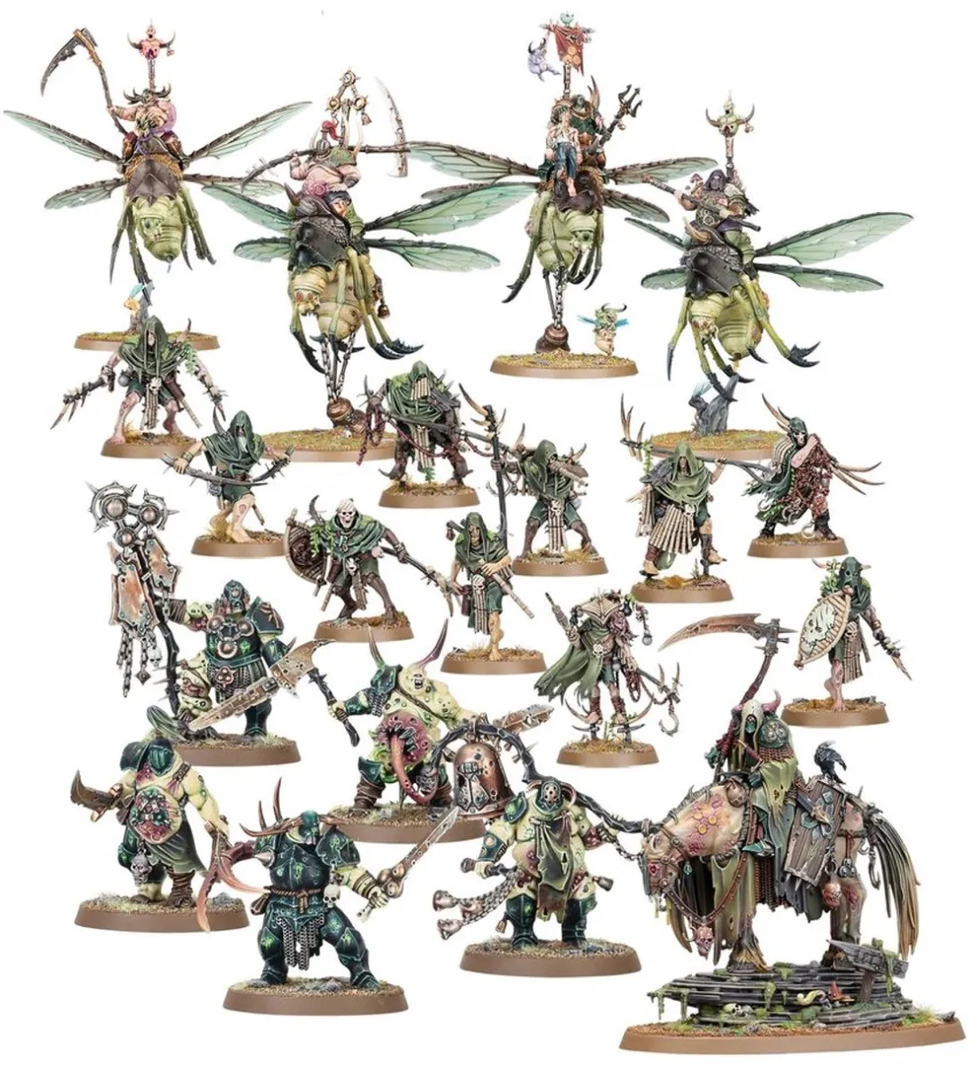 Games Workshop Warhammer Age of Sigmar Maggotkin of Nurgle Battleforce Shudderblight Cyst