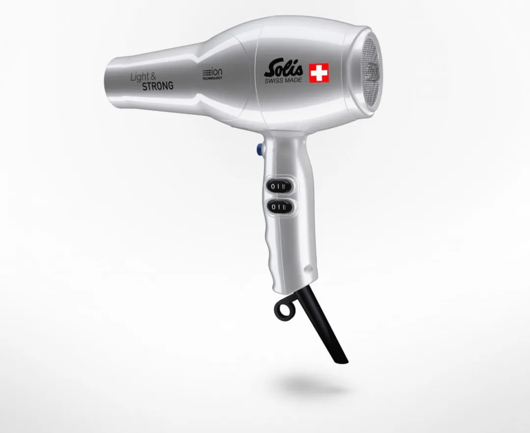 Solis Light & Strong 422 Föhn 1800W - Zilver