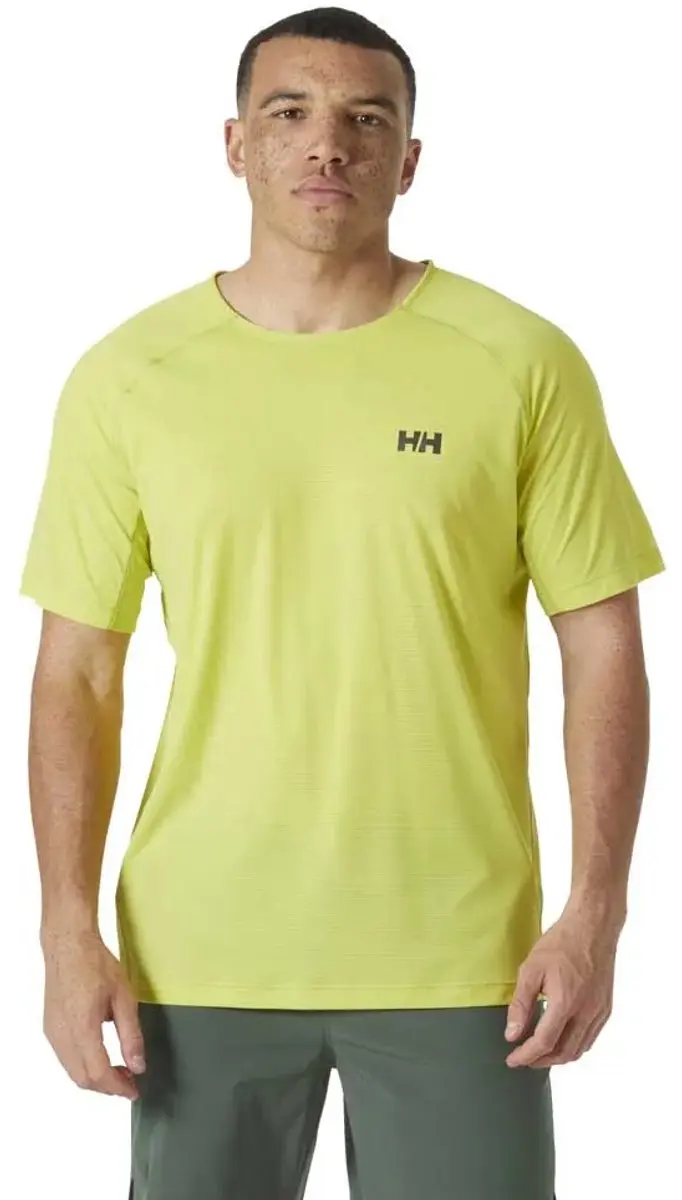 Helly Hansen Trail T-shirt Met Korte Mouwen Geel L Man