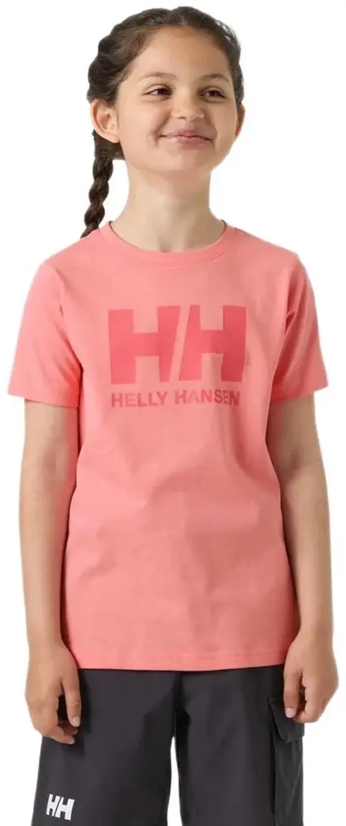 Helly Hansen Logo T-shirt Met Korte Mouwen Roze 12 Years Jongen