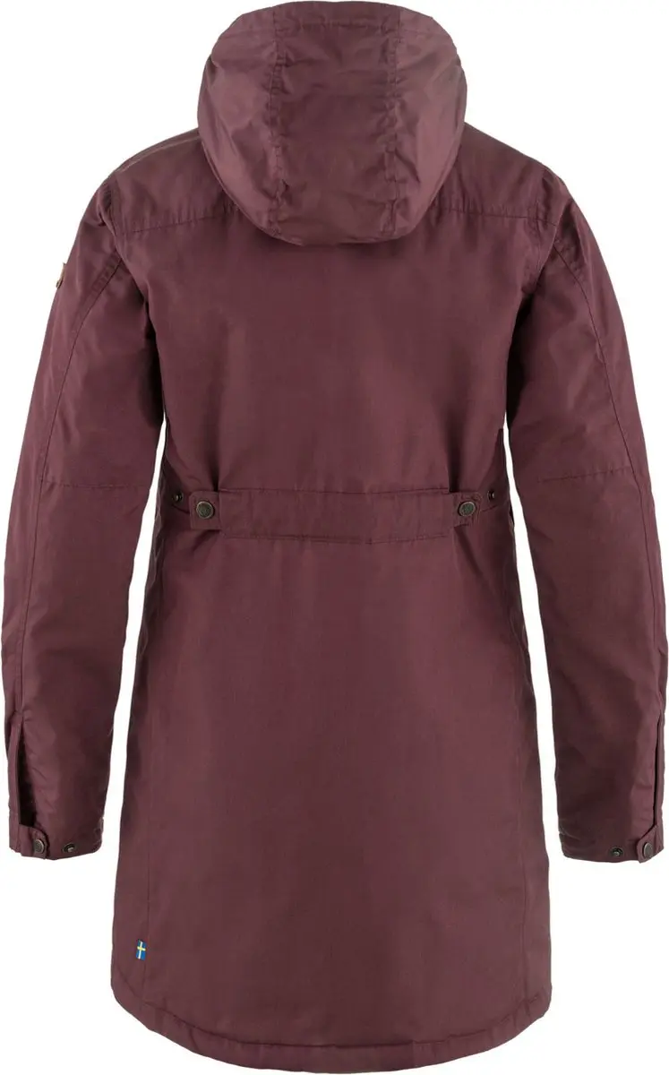 Fjällräven Kiruna Padded Parka Dames - Port - afbeelding 2 van 2