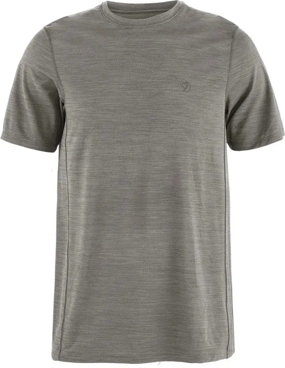 Fjällräven Abisko Lite T-shirt Met Korte Mouwen Grijs L Man