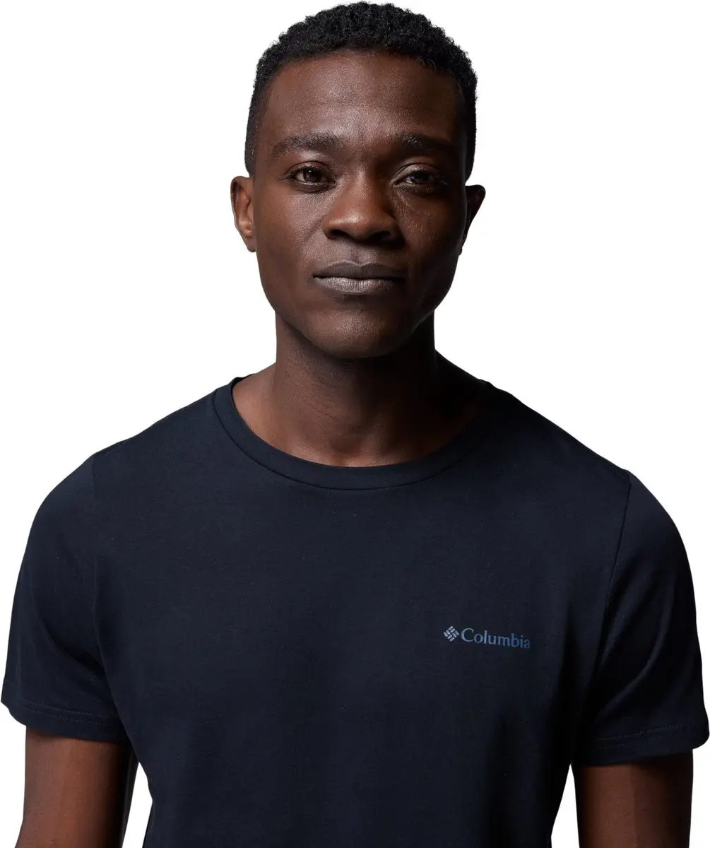 Columbia Rapid Ridge II Back Graphic T-shirt - Zwart - M - afbeelding 4 van 4