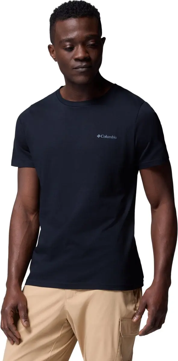 Columbia Rapid Ridge II Back Graphic T-shirt - Zwart - M - afbeelding 2 van 4