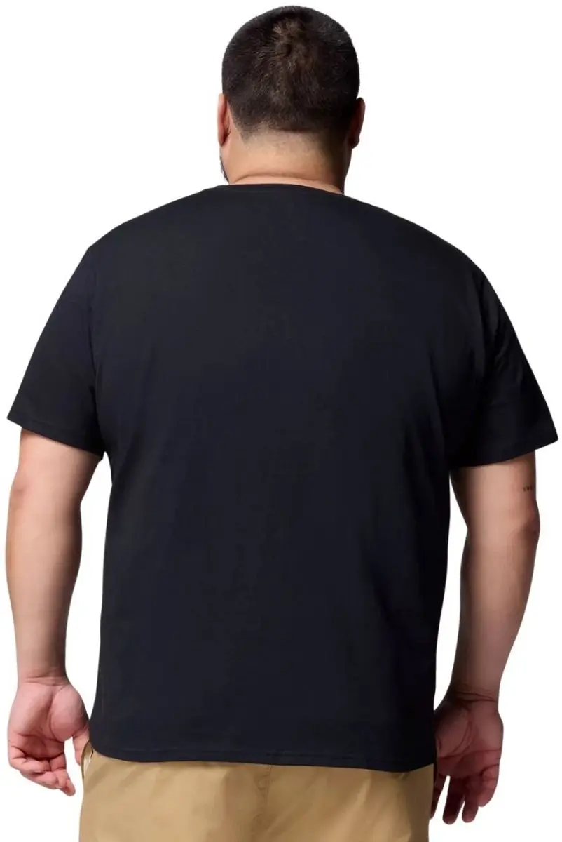 Columbia Path Lake II Graphic T-shirt Heren - Zwart M - afbeelding 2 van 6