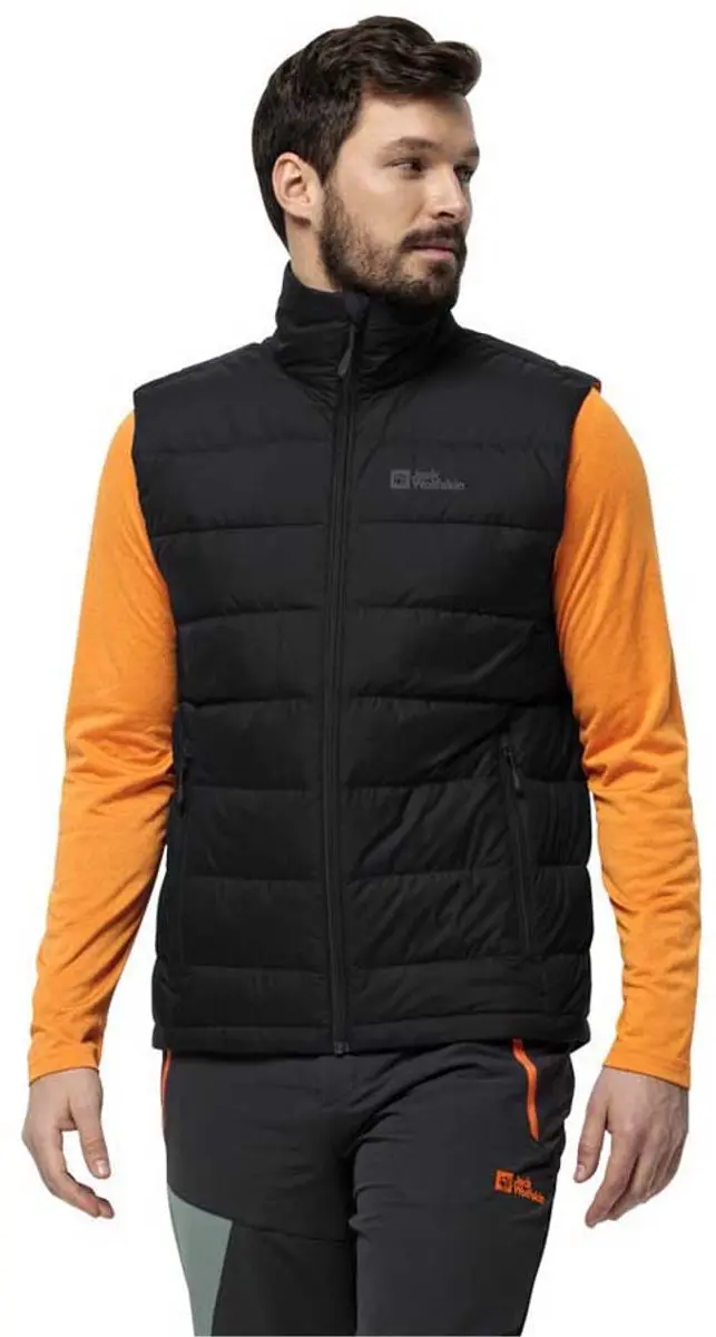 Jack Wolfskin Ather Donsjack Zwart L Man