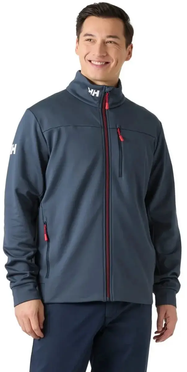 Helly Hansen Crew Fleece Met Volledige Rits Blauw XL Man