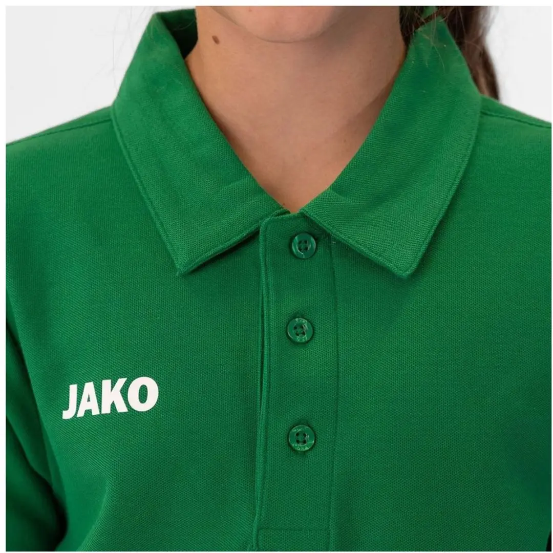 JAKO Base Polo Kinderen - Sportgroen - 164 - afbeelding 2 van 3