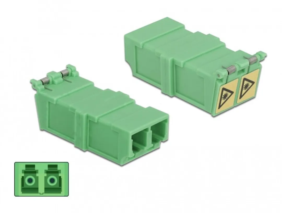 Delock LC Duplex Koppler 85927