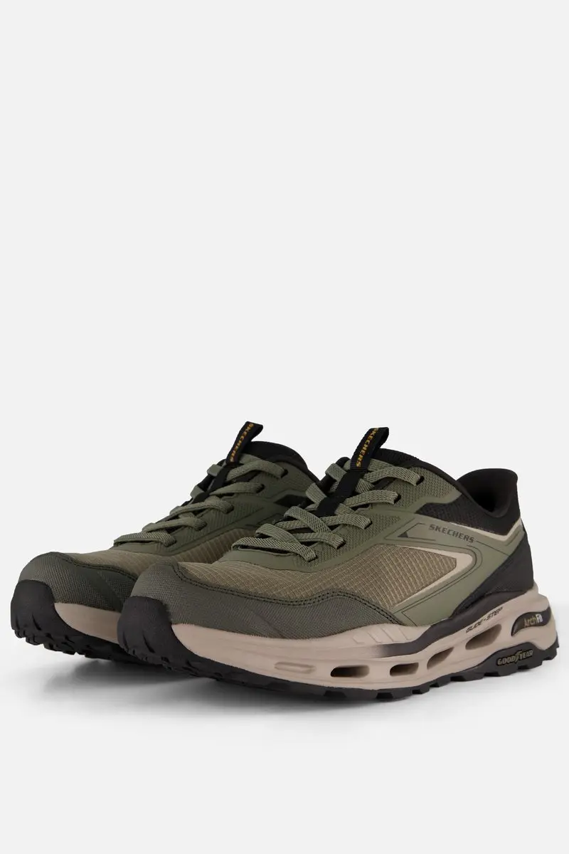 Skechers Arch Fit Orvan Ultra Talon Instappers - Olive