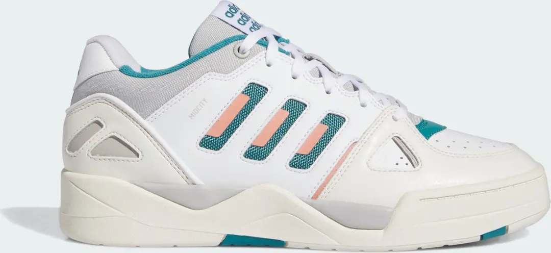 adidas Sportswear Midcity Low Sneakers - Heren - Wit - afbeelding 6 van 6