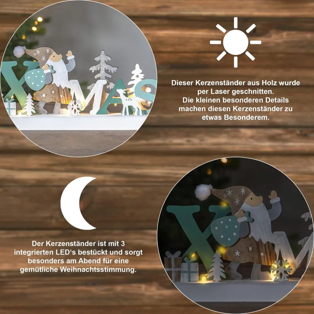Star Trading Reinbek LED Kerstverlichting Kabouter - afbeelding 6 van 6